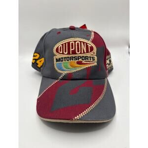 Vintage Y2K Jeff Gordon #24 DuPont Motorsports Basecall Cap Adjustable OSFA NWT